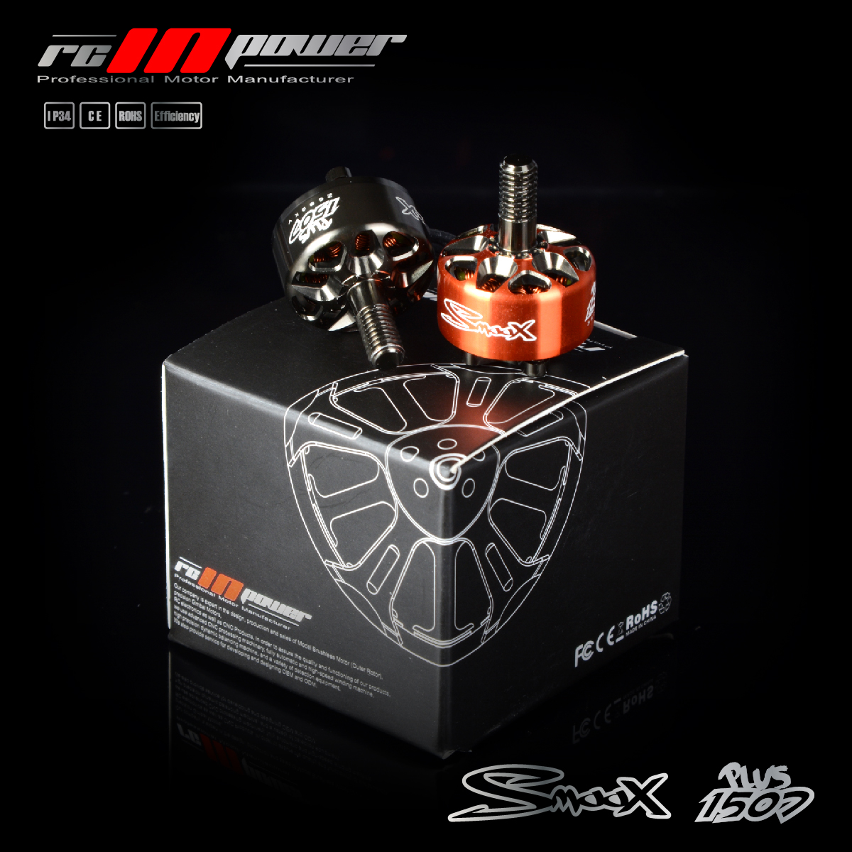 Rcinpower SmooX 1507 Plus 2680 - Drone Racing Motor recension och pris