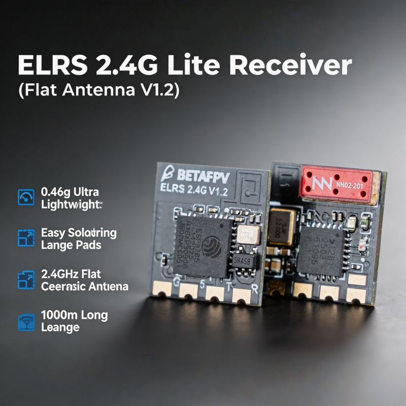 BETAFPV ELRS Lite  Receiver 2. - Drone Racing Antenna recension och pris