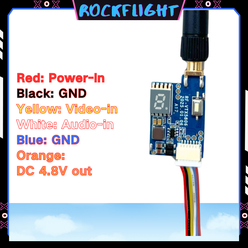 5.8GHz 48CH launcher 600mW Vid - Drone Racing Vtx recension och pris