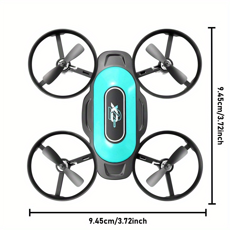 XD2 Mini Drone, 360° Stunt Fli - Drone Racing Camera recension och pris