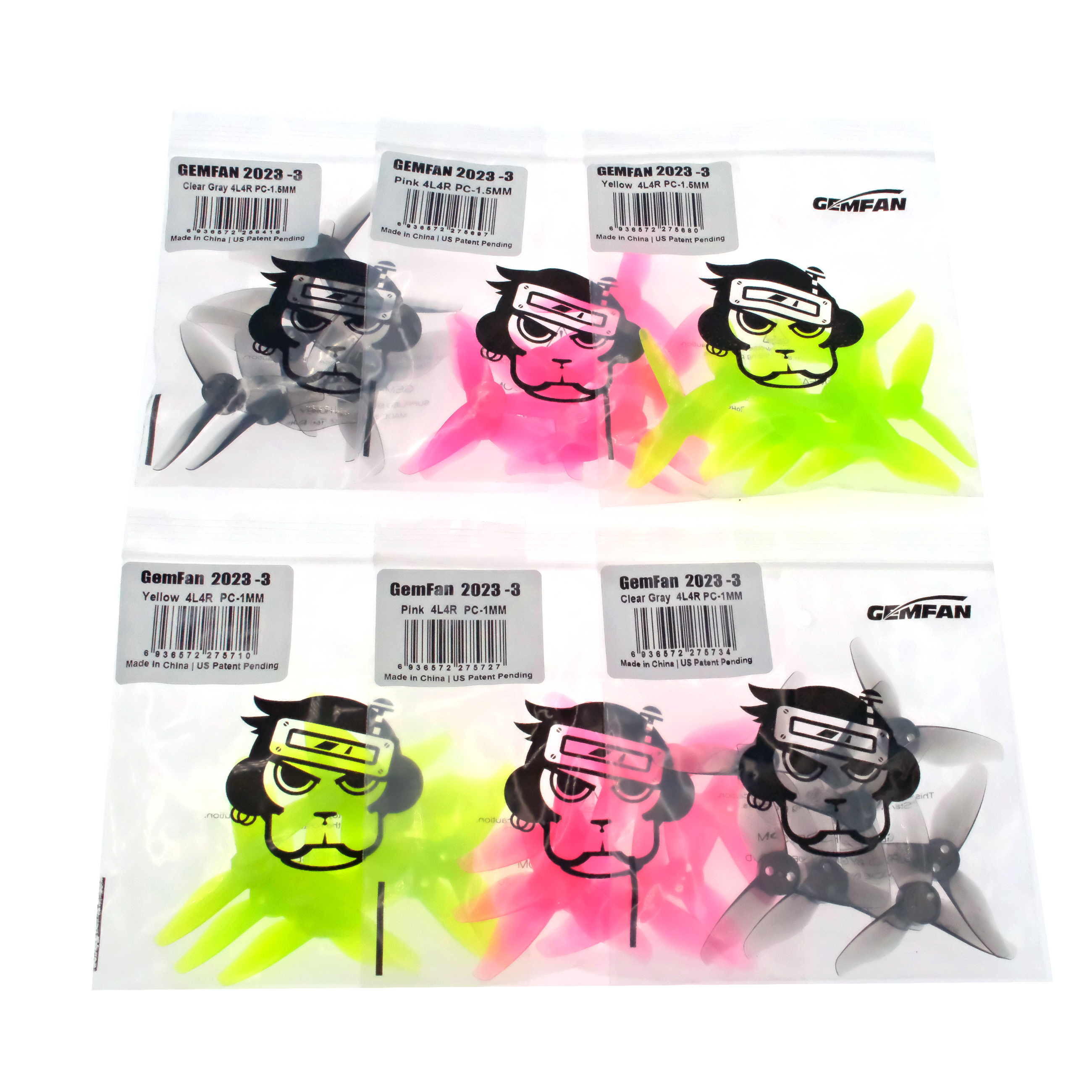 4Pairs Gemfan Hurricane 2023 2 - Drone Racing Gate recension och pris