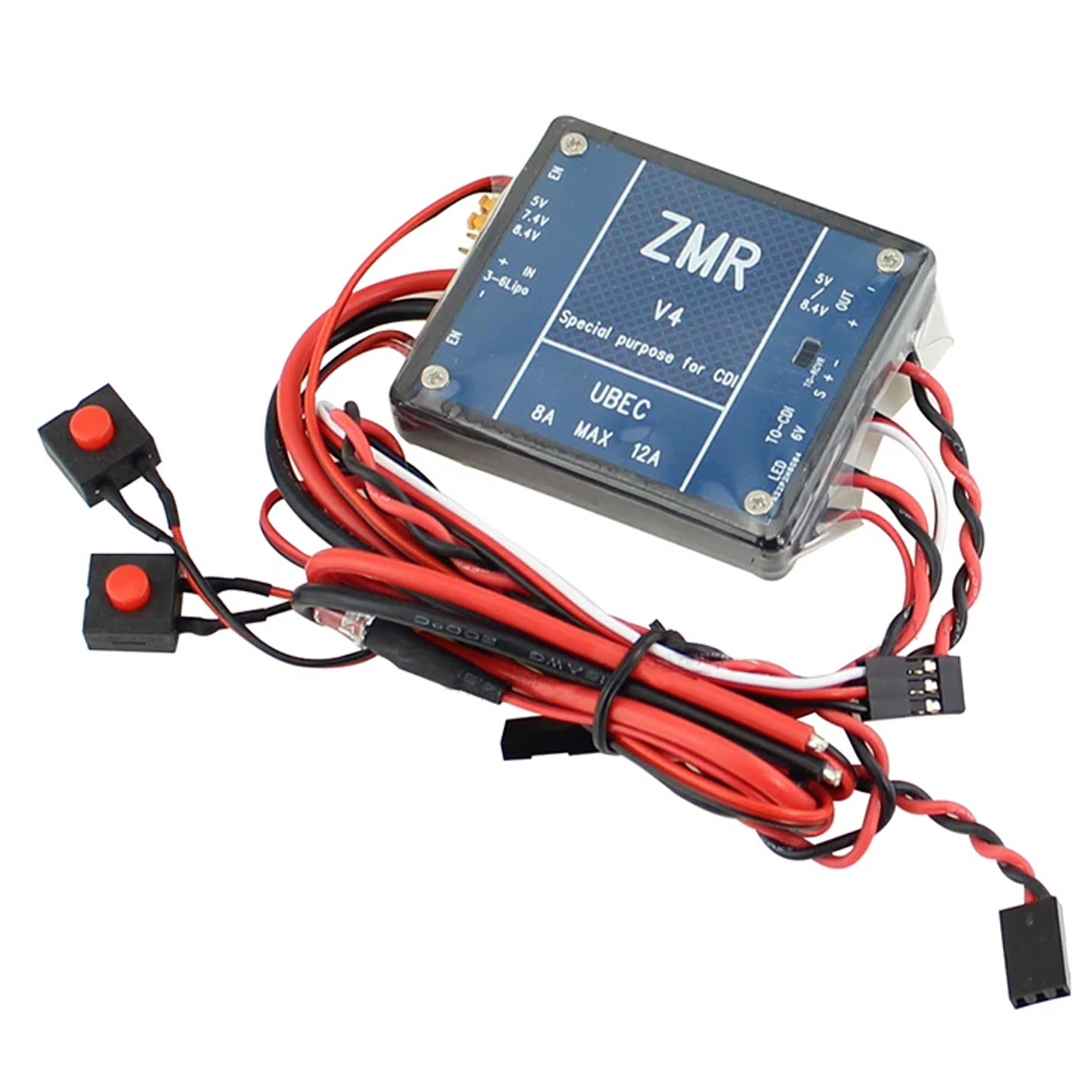 UBEC V2 V3 V4 ZMR 8A Dual BEC  - Drone Racing Battery recension och pris