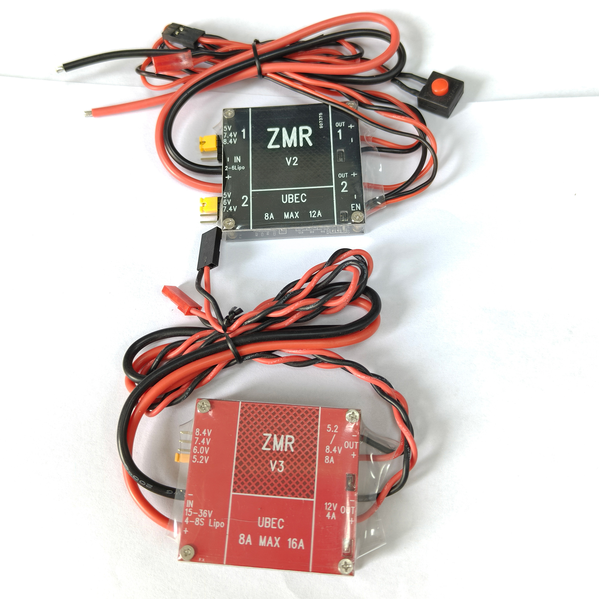 UBEC V2 V3 V4 ZMR 8A Dual BEC  - Drone Racing Battery recension och pris