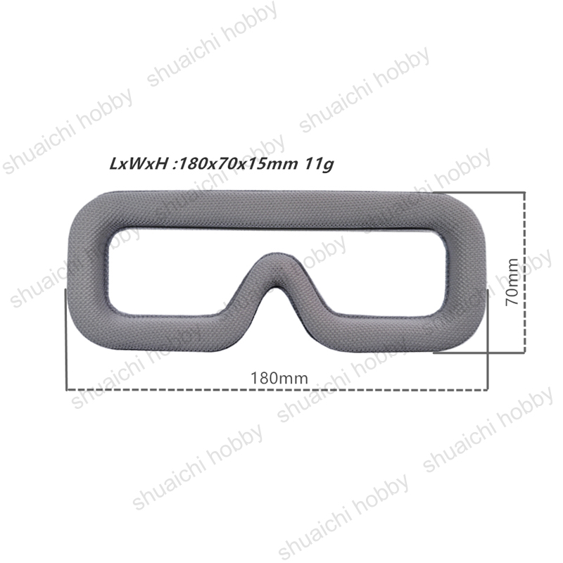 FPV Goggles Eye Mask Faceplate - Drone Racing Gate recension och pris