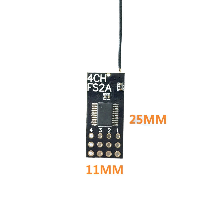 Flysky FS2A Mini Receiver 4CH  - Drone Racing Receiver recension och pris