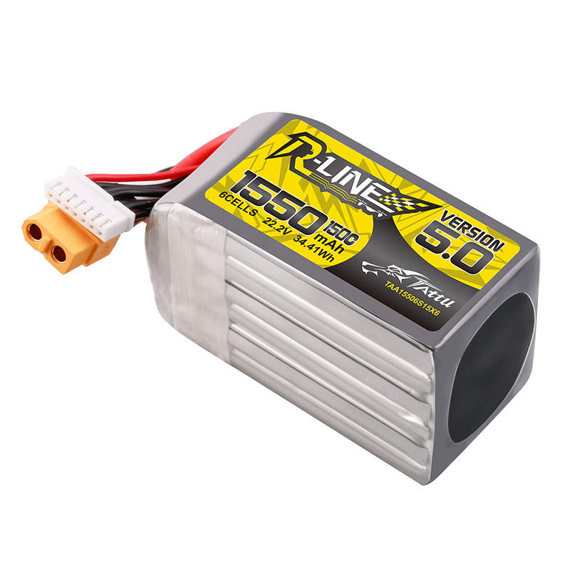 TATTU-R-LINE 5.0 22.2V 1550mAh - Drone Racing Battery recension och pris