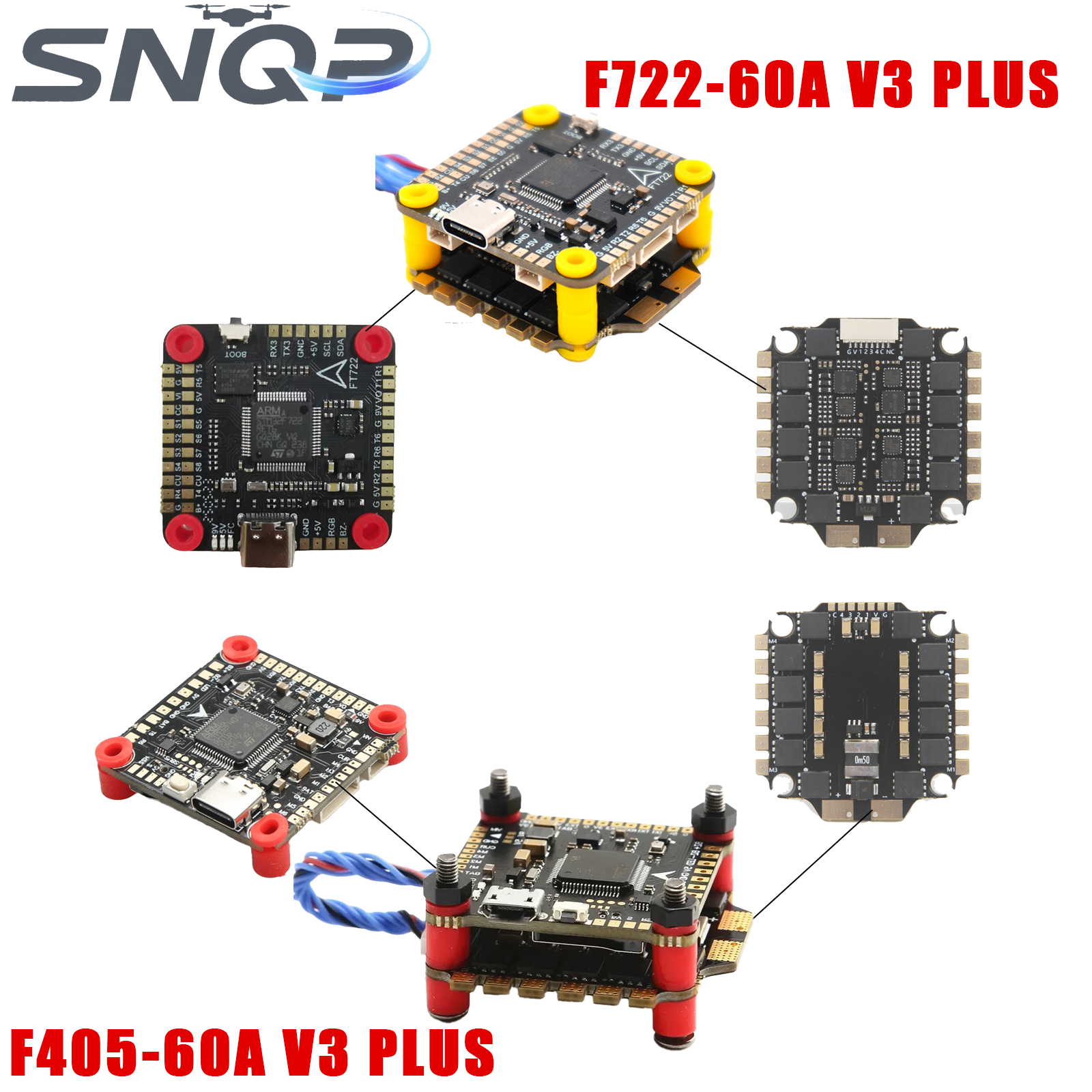F405/F722 Triple Flight Contro - Drone Racing Esc recension och pris