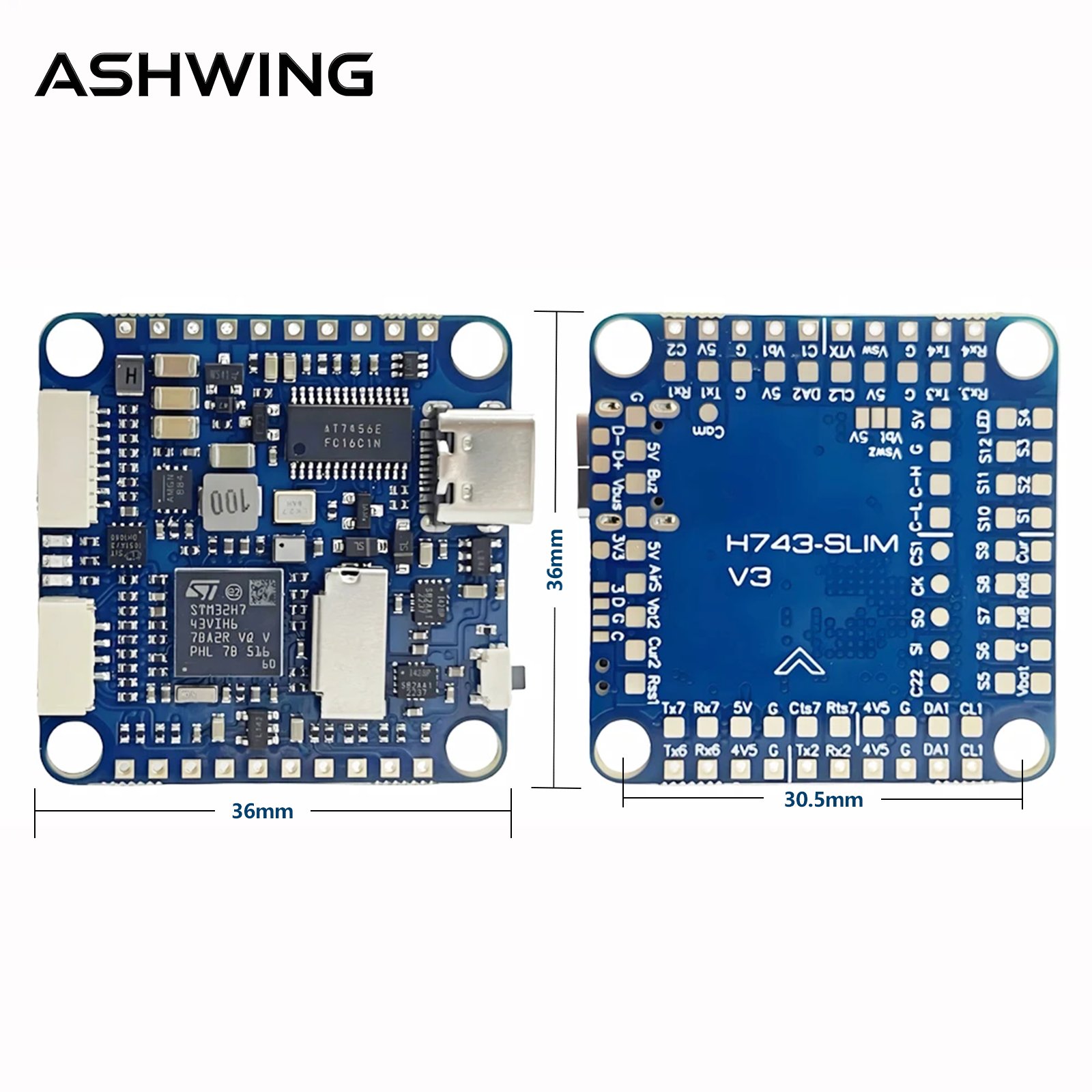 H743-SLIM V3 Flight Controller - Drone Racing Flight Controller recension och pris