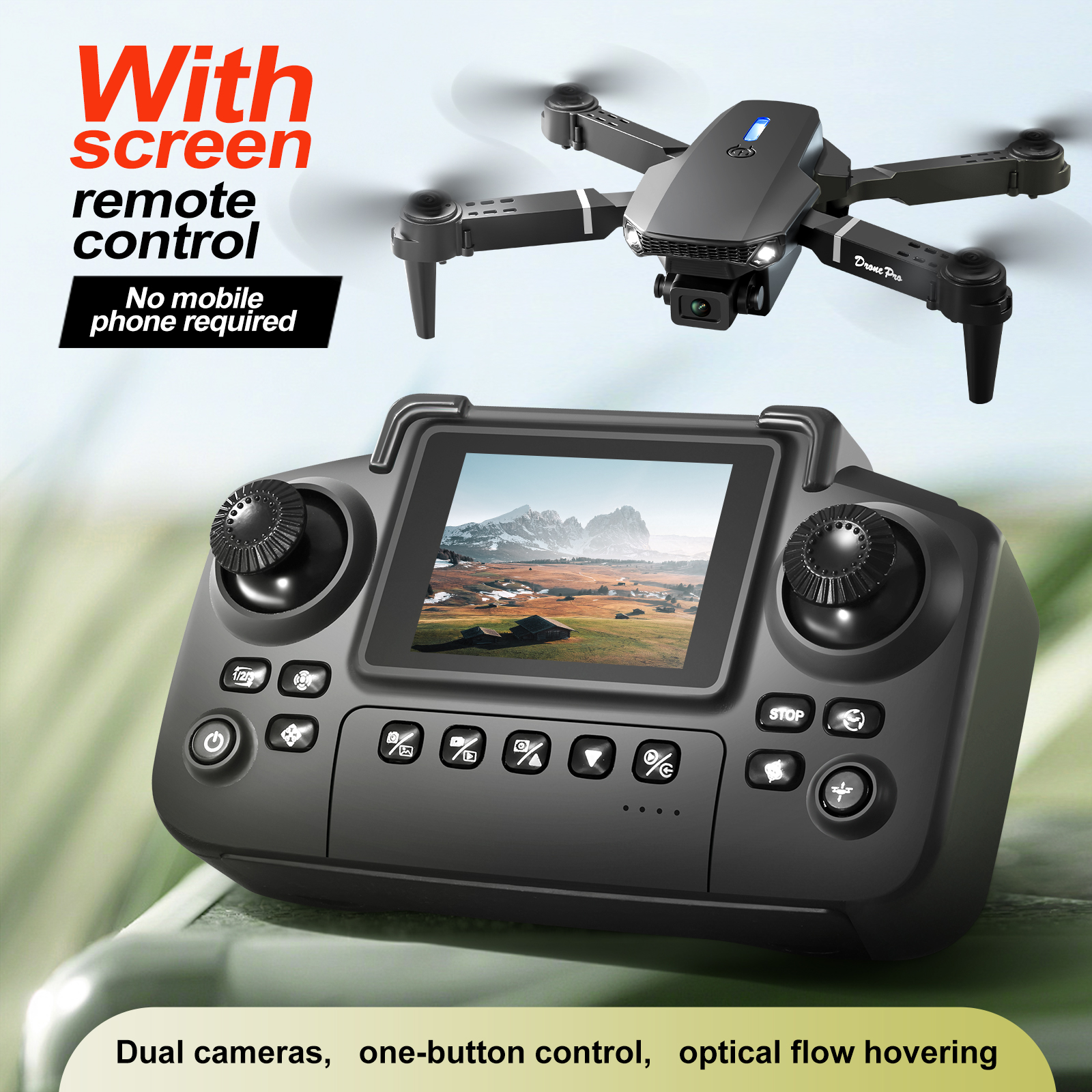 2025 New E88 E99 Upgraded Dron - Drone Racing Camera recension och pris