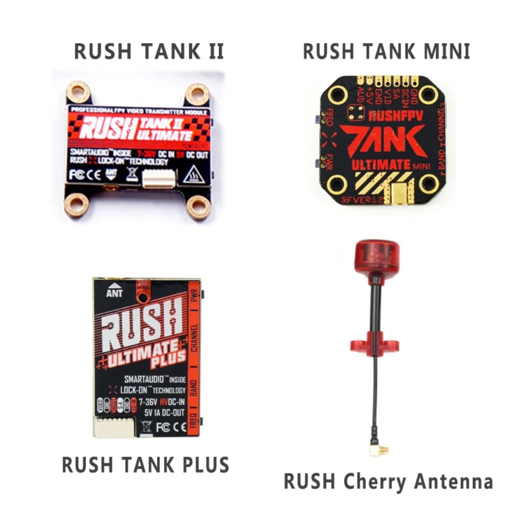 RUSH TANK Ultimate II/Mini/ PL - Drone Racing Vtx recension och pris
