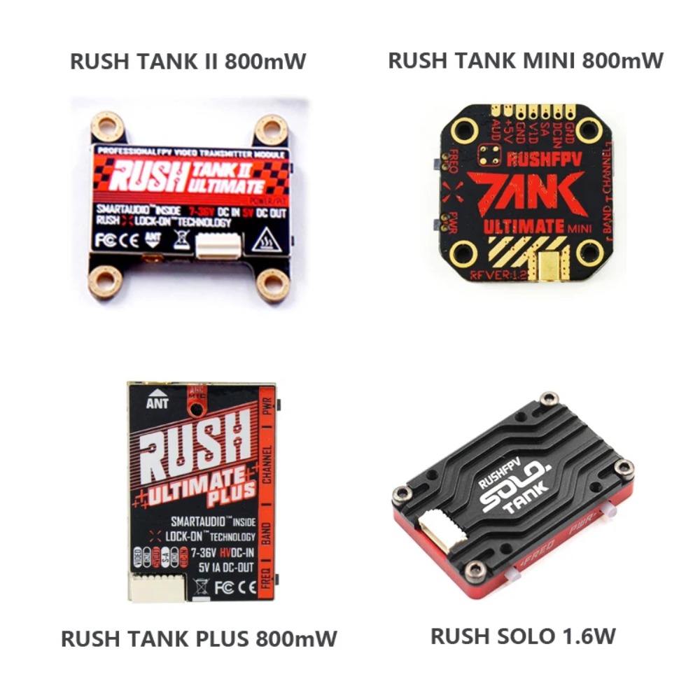 RUSH TANK Ultimate II/Mini/ PL - Drone Racing Vtx recension och pris
