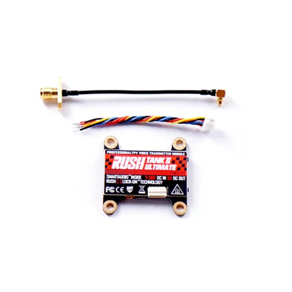 RUSH TANK Ultimate II/Mini/ PL - Drone Racing Vtx recension och pris