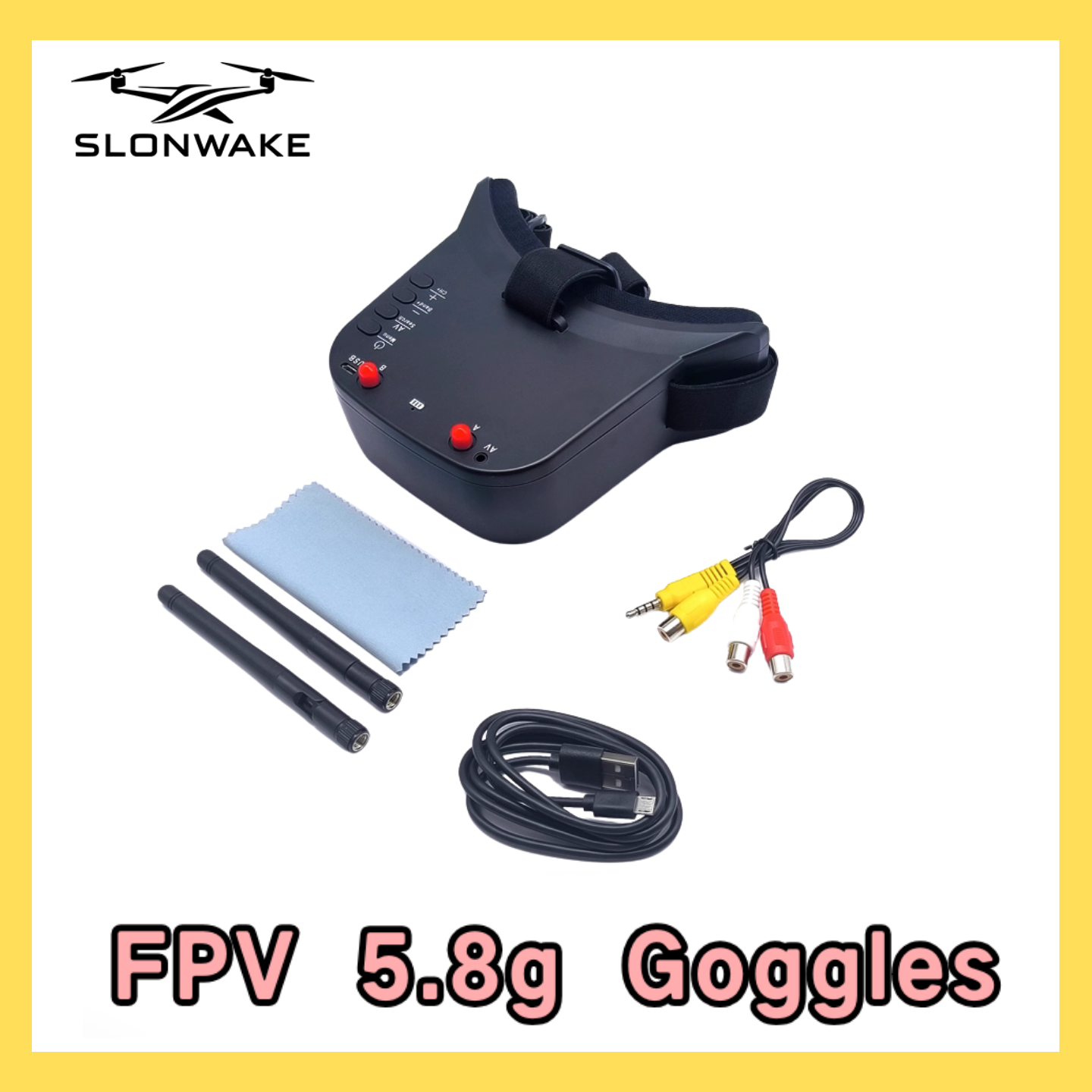 SLONWAKE 5.8G 48CH FPV 400mw V - Drone Racing Vtx recension och pris