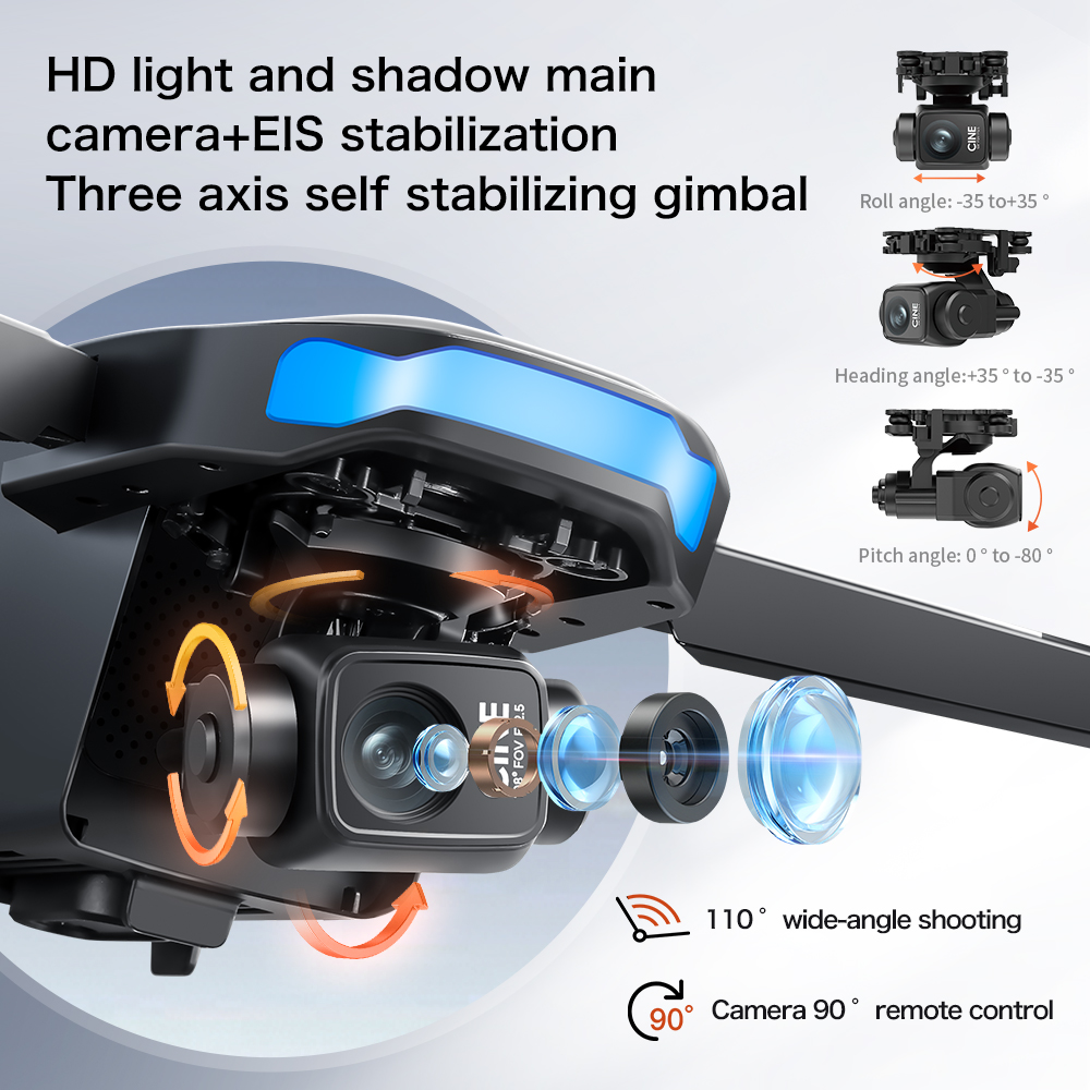 New S-X1 MAX Drone GPS 8K Prof - Drone Racing Camera recension och pris