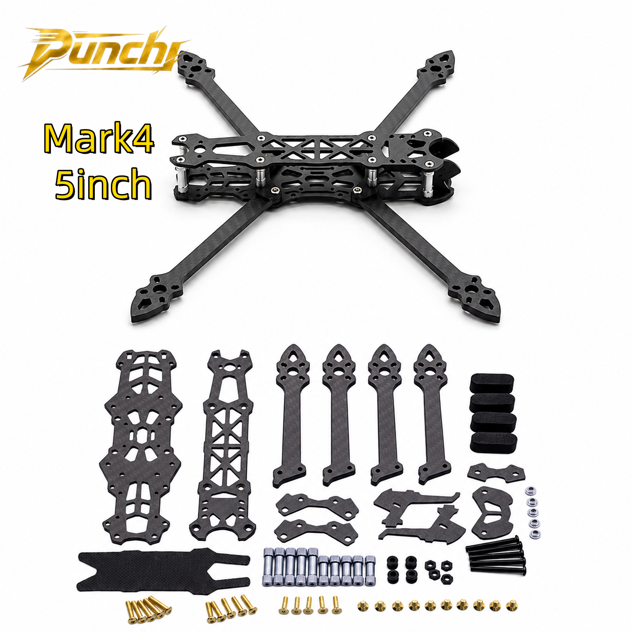 Mark4 5inch FPV Carbon Fiber F - Drone Racing Frame recension och pris