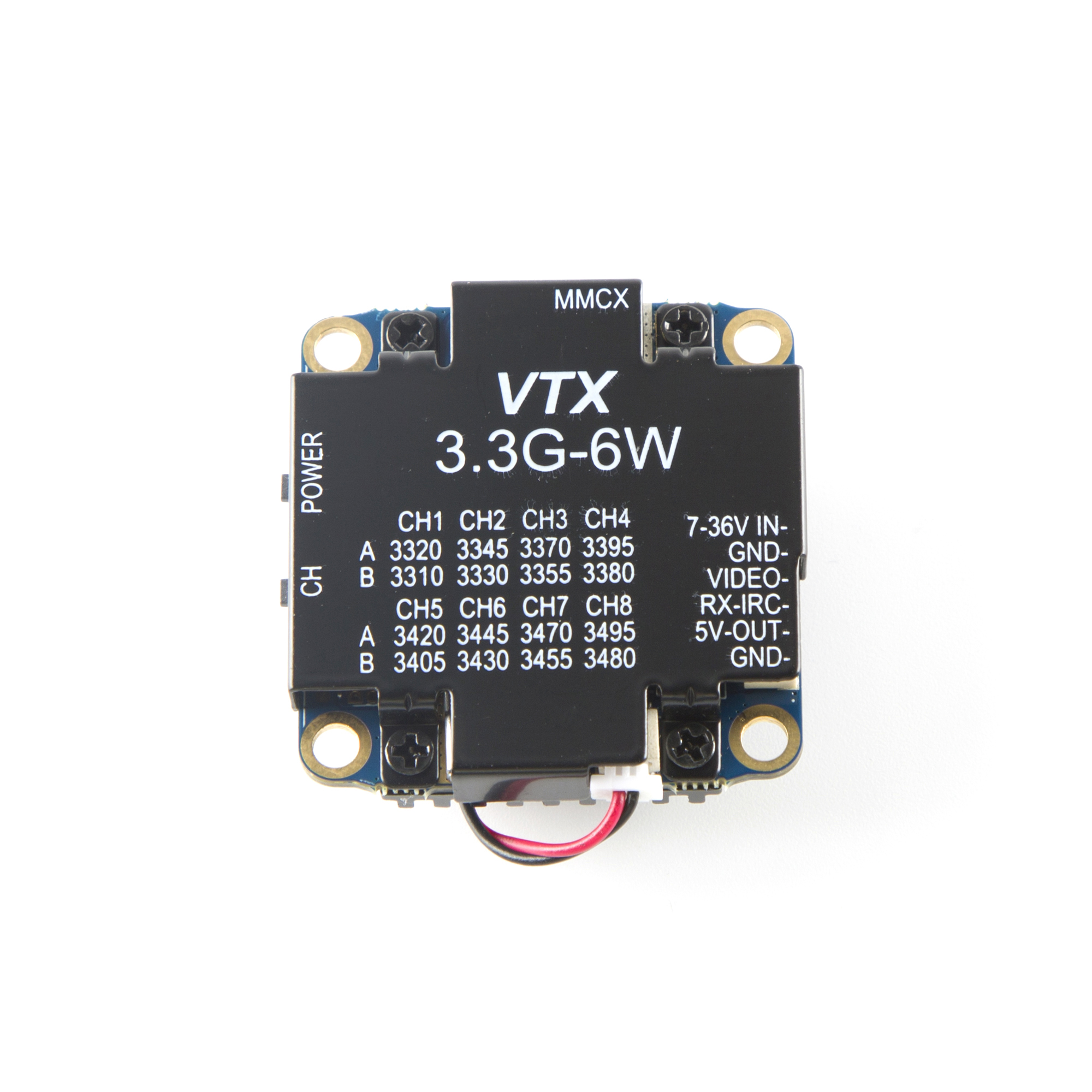 FPV Video Transmitter 3.3G 6W  - Drone Racing Vtx recension och pris